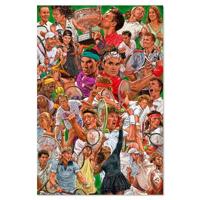 Poster Legendary Tennis Players 61x91,5cm - thumbnail