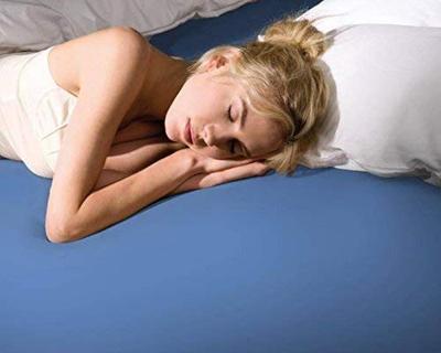 Bella Donna Bella Donna Hoeslaken Jersey Lits-Jumeaux lichtgrijs-0703 180/200-200/220