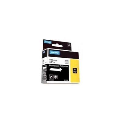 Labeltape DYMO IND RHINO S0718160 Polyester Tapekleur: Transparant Tekstkleur:Zwart 9 mm 5.5 m - thumbnail