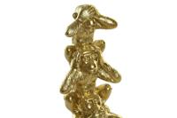 Decoratieve figuren DKD Home Decor Gouden Koloniaal 8,5 x 6 x 20 cm - thumbnail