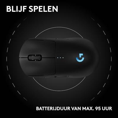 Logitech G PRO 2 Lightspeed Zwart Draadloze Gaming Muis Logitech G PRO 2 Lightspeed Zwart Draadloze Gaming Muis