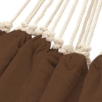 VidaXL Hangmat cariben 260 x 150 cm (bruin)