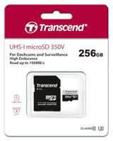 Transcend USD350V microSDXC-kaart 256 GB Class 10, UHS-I - thumbnail