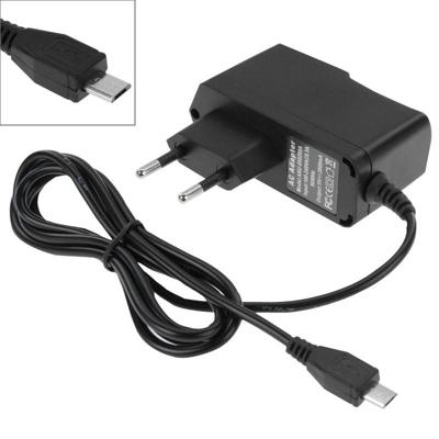 Micro USB Oplader voor Tablet PC / mobiele telefoon, Output: DC 5V / 2A , EU stekker