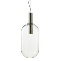 Bomma Phenomena Hanglamp - Capsule - Helder - geborsteld zilver - thumbnail