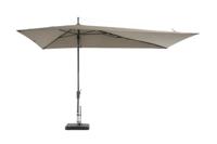 Grote Zweefparasol Asymetrique Windbestendig 360x220 cm Volant Ecru van Madison - thumbnail