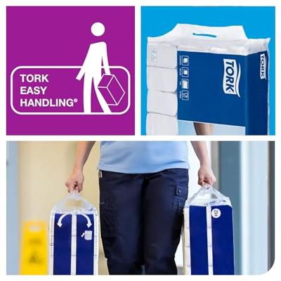 Tork Xpress® gecomprimeerde zachte handdoek, multifold Z, Premium, 2-laags, systeem H2, 12 x 225 vel