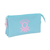 Alleshouder Benetton Celeste Hemelsblauw 22 x 12 x 3 cm - thumbnail