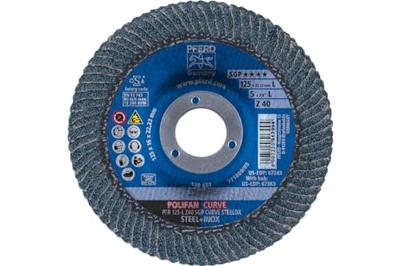 PFERD TOOLS 67689062 Z Sgp Curve Steelox Lamellenschijf Diameter 125 mm Boordiameter 22.23 mm Korrelgrootte (num) 40 10 stuk(s) PFERD TOOLS 67689062 Z Sgp Curve Steelox Lamellenschijf Diameter 125 mm Boordiameter 22.23 mm Korrelgrootte (num) 40 10 stuk(s)