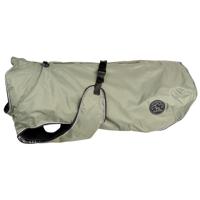 HUNTER Hondenjas Uppsala, kleur: kaki, 2-in-1 design met uitneembare binnenvoering, waterafstotend, reflecterende biezen, gesloten buikzijde, optimale pasvorm, maat: 47,5 - thumbnail