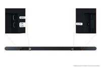 Samsung Ultra Slim Soundbar HW-S711GD Surroundsysteem Zwart Bluetooth, Dolby Atmos, WiFi, Wandbevestiging, Spraakbesturing - thumbnail