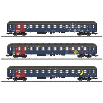 Märklin 42698 H0 personenrijsset BCM, 2e klas van de DSB Märklin 42698 H0 personenrijsset BCM, 2e klas van de DSB