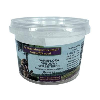 DIERENDROGIST DARMFLORA OPBOUW / VERBETEREND CAPSULES DIERENDROGIST DARMFLORA OPBOUW / VERBETEREND CAPSULES