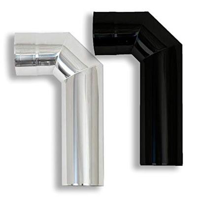 Harvia | Hoekstuk Kachelpijp 90° - Ø115 mm RVS