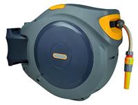 Tuinslanghaspel Auto Reel muurbevestiging 30m slang - thumbnail