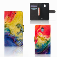 Hoesje Nokia 2 Watercolor Dark - thumbnail