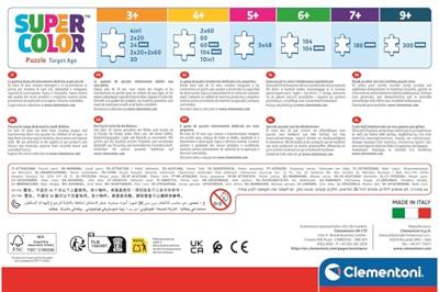 CLEMENTONI - 3x48 stuks - Vierkant Iron Man en zijn geweldige