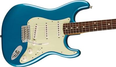 Fender Vintera II 60s Stratocaster RW Lake Placid Blue elektrische gitaar met deluxe gigbag