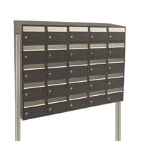 Stoer! Brickset 5-Breed, 5-Hoog Met Dak Op Statief Antraciet - 40215065_5x5ds - thumbnail