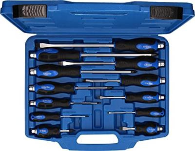 Brilliant Tools BT034012 Schroevendraaierset 12-delig Plat, Kruiskop Phillips