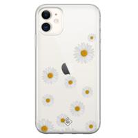 iPhone 11 transparant hoesje - Daisies - thumbnail