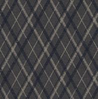 Dutch Wallcoverings Sauvage Ruit - Zwart - thumbnail