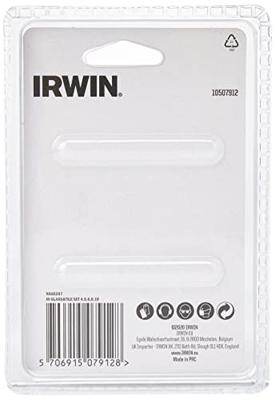 Irwin glas- en tegelborenset 4/5/6/8/10mm Irwin glas- en tegelborenset 4/5/6/8/10mm