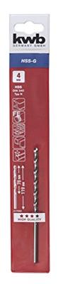 kwb 217040 HSS Spiraalboor 4 mm Gezamenlijke lengte 119 mm DIN 340 Cilinderschacht 1 stuk(s) kwb 217040 HSS Spiraalboor 4 mm Gezamenlijke lengte 119 mm DIN 340 Cilinderschacht 1 stuk(s)