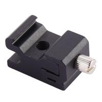 Universele metalen flitser stand beugel koude schoen lamp hoofd - thumbnail