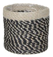 Mica mand bonaparte zwart 14 cm | 18 stuks - thumbnail