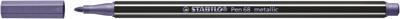 Stabilo pen 68 metallic - viltstift - paars (68/855) Stabilo pen 68 metallic - viltstift - paars (68/855)