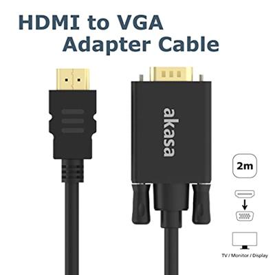 Akasa AK-CBHD26-20BK video kabel adapter 2 m