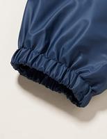Playshoes regenbroek bretels fleece gevoerd Uni Marine-140 - thumbnail