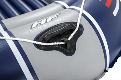 Bestway hydro-force opblaasboot met pomp en roeispanen blauw