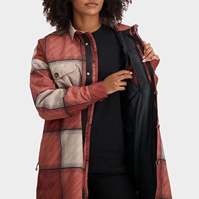 Oversized Rain Shirt Winter Regenjas Dames Cinnabar Oversized Rain Shirt Winter Regenjas Dames Cinnabar