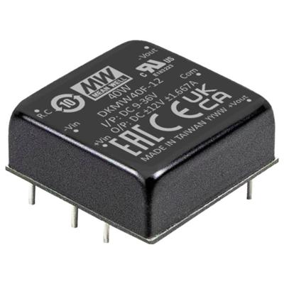 MEAN WELL DKMW40G-15 DC/DC-converter 40 W Aantal uitgangen: 1 x Inhoud 1 stuk(s) MEAN WELL DKMW40G-15 DC/DC-converter 40 W Aantal uitgangen: 1 x Inhoud 1 stuk(s)
