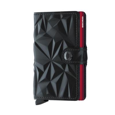 Secrid Mini Wallet Portemonnee Prism Black - Red