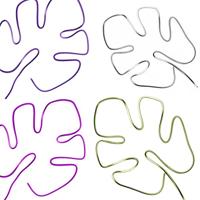 Vaessen Creative • aluminiumdraad triangle embossed 2.8mmx5m lilac - thumbnail