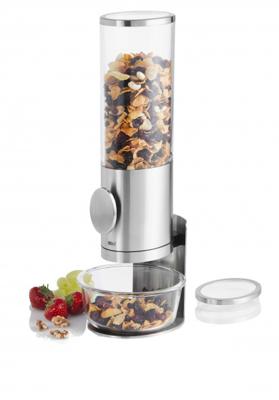 AdHoc DEPOSITO Voedseldispenser voor aanrecht 1,5 l Roestvrijstaal, Transparant AdHoc DEPOSITO Voedseldispenser voor aanrecht 1,5 l Roestvrijstaal, Transparant