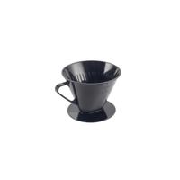 Metaltex koffiefilterhouder nr 4 zwart - thumbnail