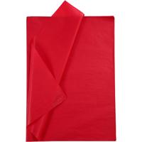 Creativ Company Tissuepapier, vel 50x70 cm, 17 gr, rood, 25 vel/ 1 doos - thumbnail