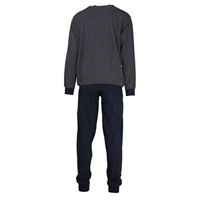 Gotzburg Pyjama met V-hals blauw