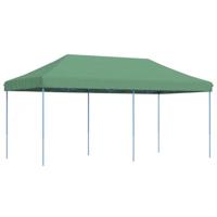 VidaXL Partytent inklapbaar pop-up 580x292x315 cm bruin - thumbnail