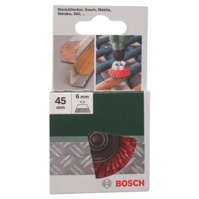 Bosch Accessoires Komstaalborstels voor boormachines - nylondraad met korund schuurmiddel K80, 50 mm - 2609256523 Bosch Accessoires Komstaalborstels voor boormachines - nylondraad met korund schuurmiddel K80, 50 mm - 2609256523
