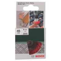 Bosch Accessoires Komstaalborstels voor boormachines - nylondraad met korund schuurmiddel K80, 50 mm - 2609256523 - thumbnail