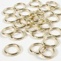 Creativ Company Plastic ring, afm 15 mm, dikte 2 mm, goud, 25 stuk/ 1 doos - thumbnail