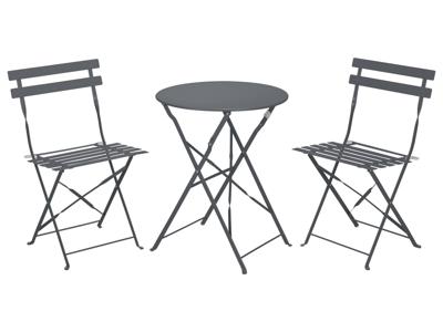 LIVARNO Bistroset 3-delig (Antraciet)