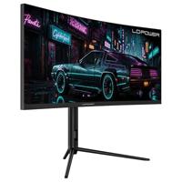 LC Power LC-M30UWFC Gaming monitor Energielabel F (A - G) 74.9 cm (29.5 inch) 2560 x 1080 Pixel 21:9 1 ms DisplayPort, HDMI, Hoofdtelefoon (3.5 mm jackplug) VA - thumbnail