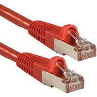 LINDY 47364 RJ45 Netwerkkabel, patchkabel CAT 6 S/FTP 2.00 m Rood 1 stuk(s) - thumbnail