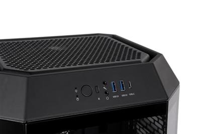 Thermaltake The Tower 250 Black Midi-tower Gaming-behuizing Zwart Zijvenster